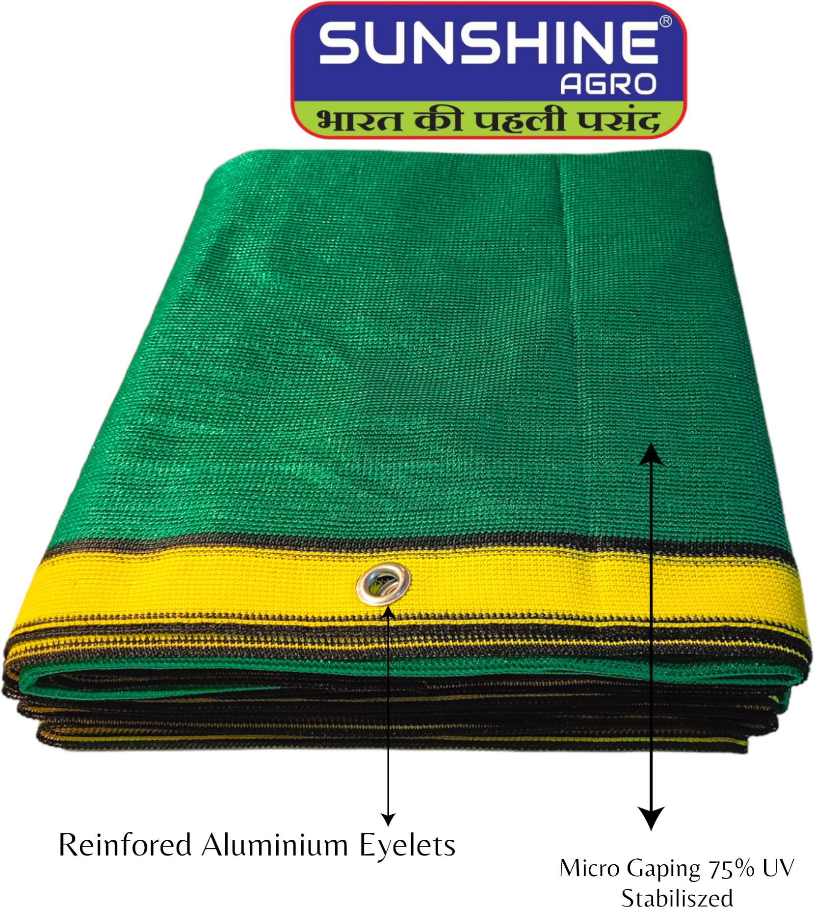 Multipurpose Green Shade Net / Agriculture net 10 Feet x 16 Feet. (Green Colour) Portable Green House-image-13