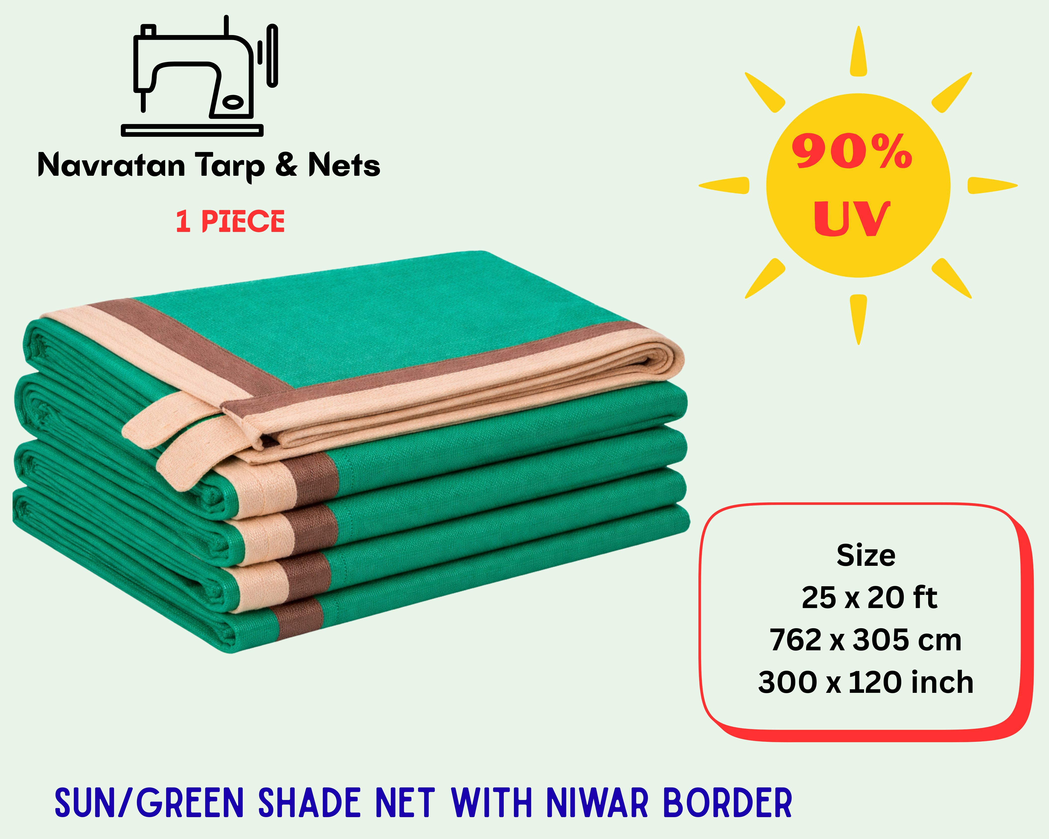 Green Shade Net 90% | Factory Outdoor Shade | 25 x 20 ft Portable Green House-image-37
