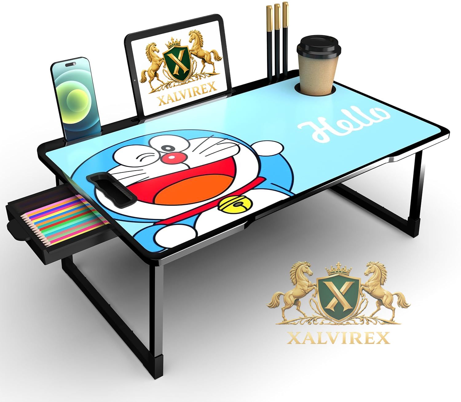 xalvirex DOREMON COTTED2 Wood Portable Laptop Table-picture-21
