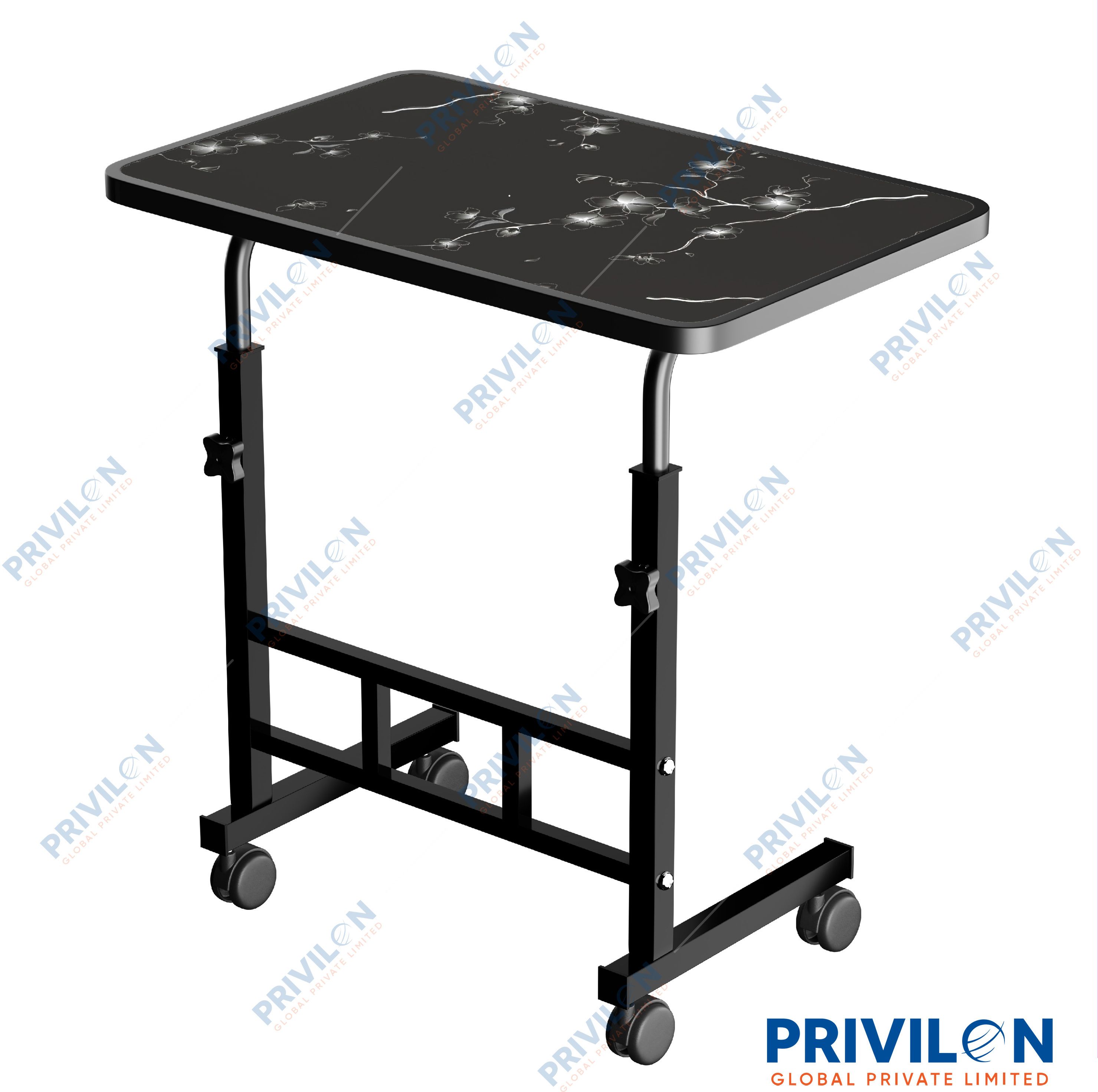 privilon HEIGHT ADJUSTABLE Metal Portable Laptop Table-picture-26