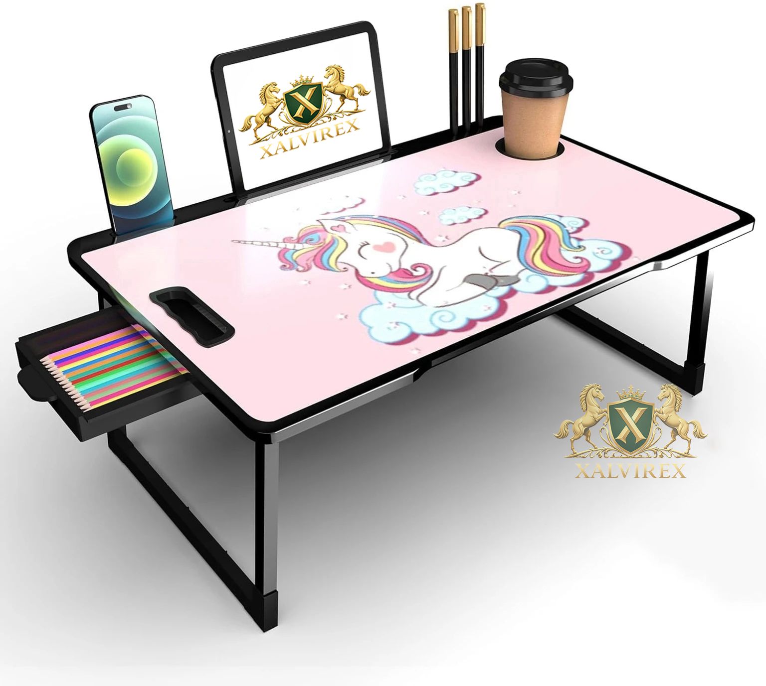 xalvirex UNICORN COTTED Plastic Portable Laptop Table-picture-13