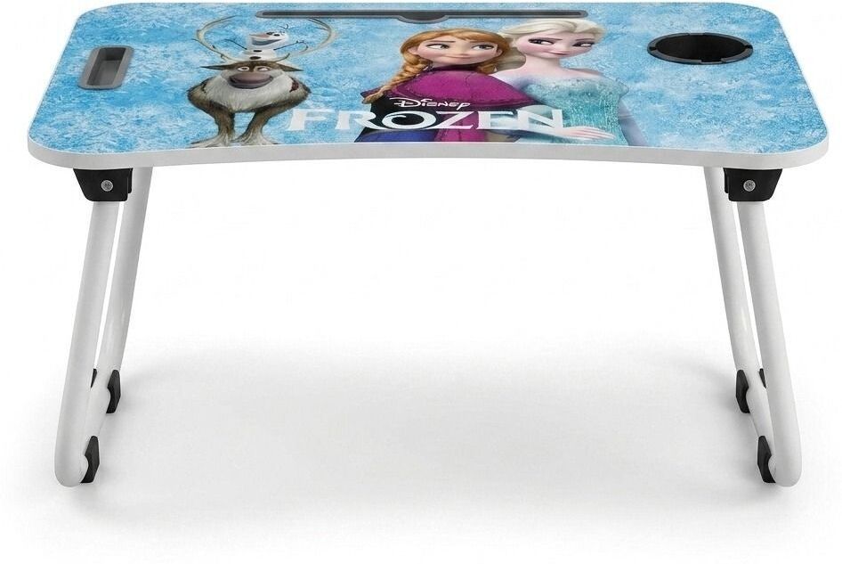 Foldable Laptop Table -60X40CM Wood Portable Laptop Table-image-4