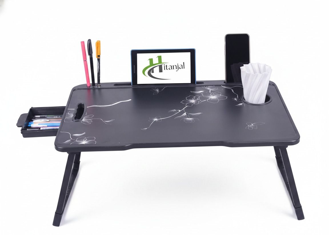 xure Foldable Wooden Study Table for Students and Work from Home Wood Portable Laptop Table-picture-21