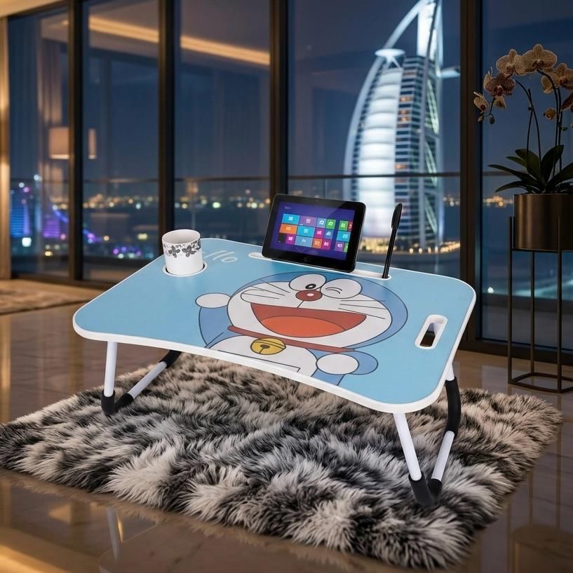 shree hari quality first KIDS PORTABLE LAPTOP TABLE FOR STUDY Wood Portable Laptop Table-picture-39