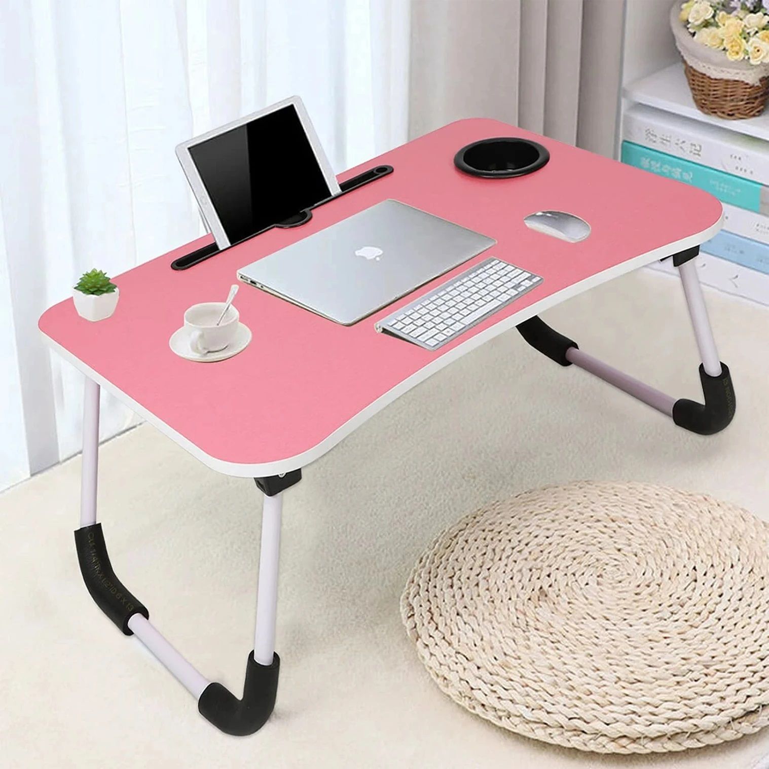 STUDY TABLE Wood Portable Laptop Table-image-42