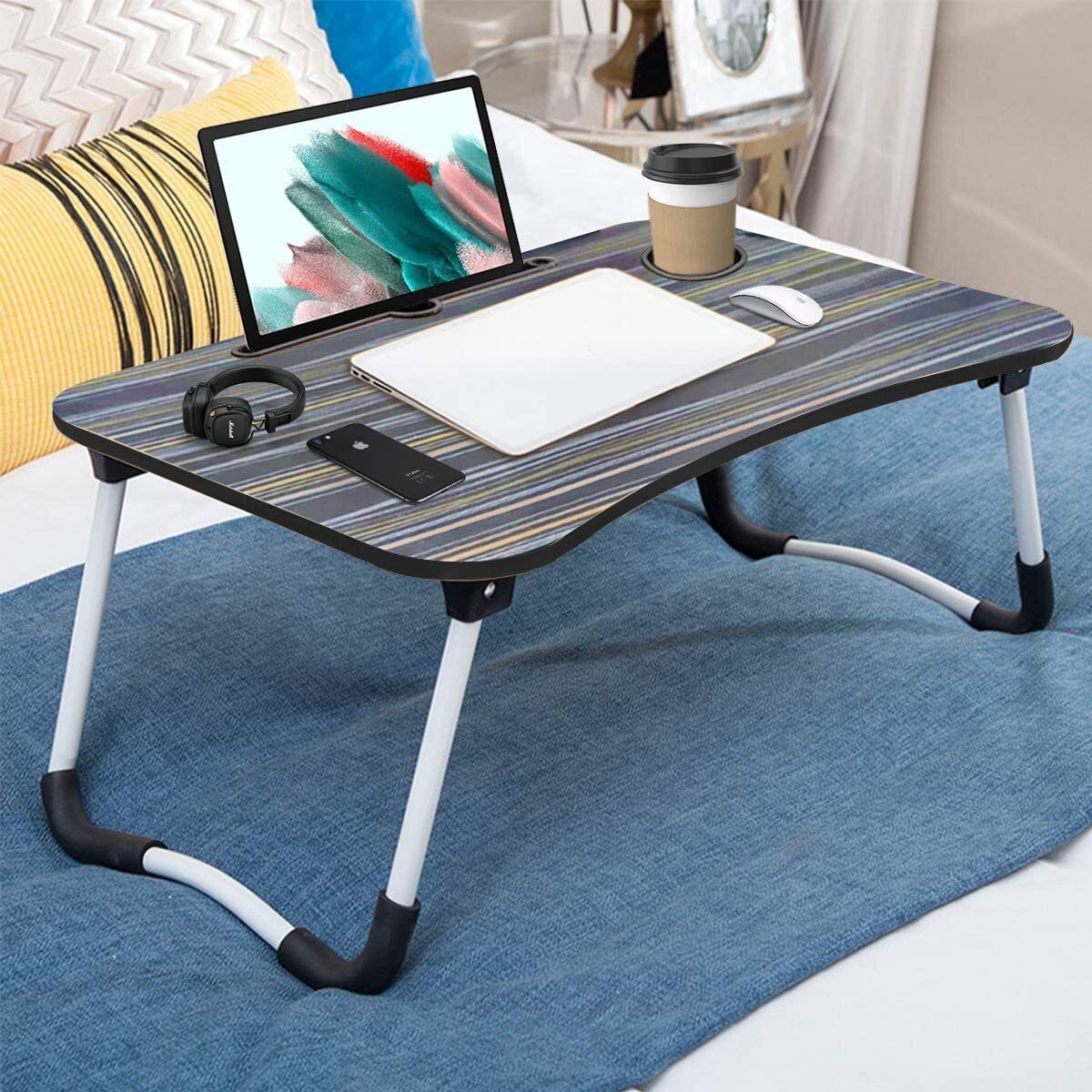 Foldable multipurpose Table Wood Portable Laptop Table