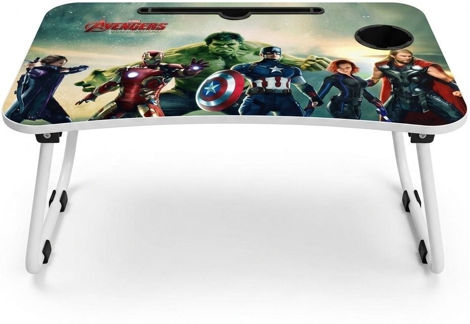 Foldable Laptop Table AVENGERS-60X40CM Wood Portable Laptop Table-image-5