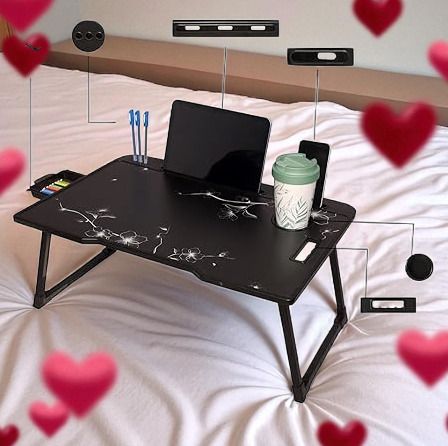 hevenq Wood Portable Laptop Table-picture-28