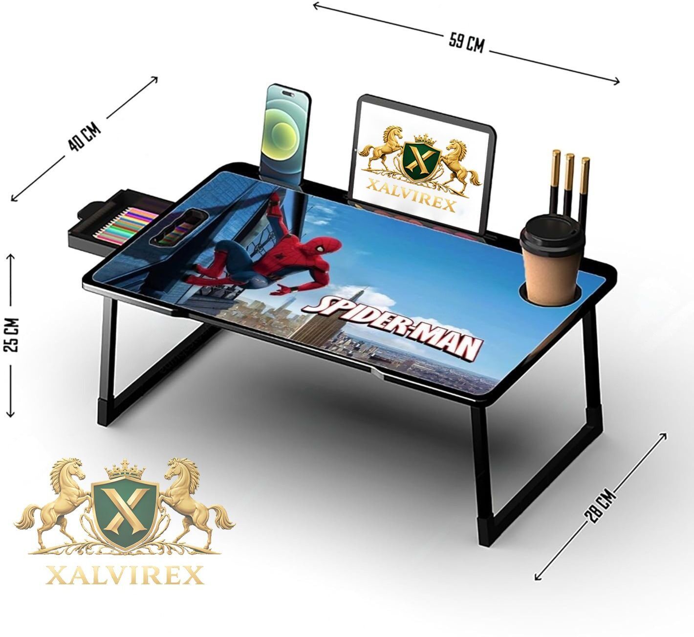 xalvirex SPIDER MAN Wood Portable Laptop Table-picture-21