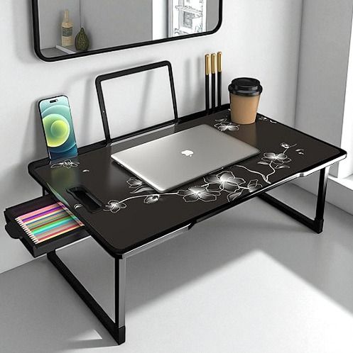 j m squre Wood Portable Laptop Table-picture-18