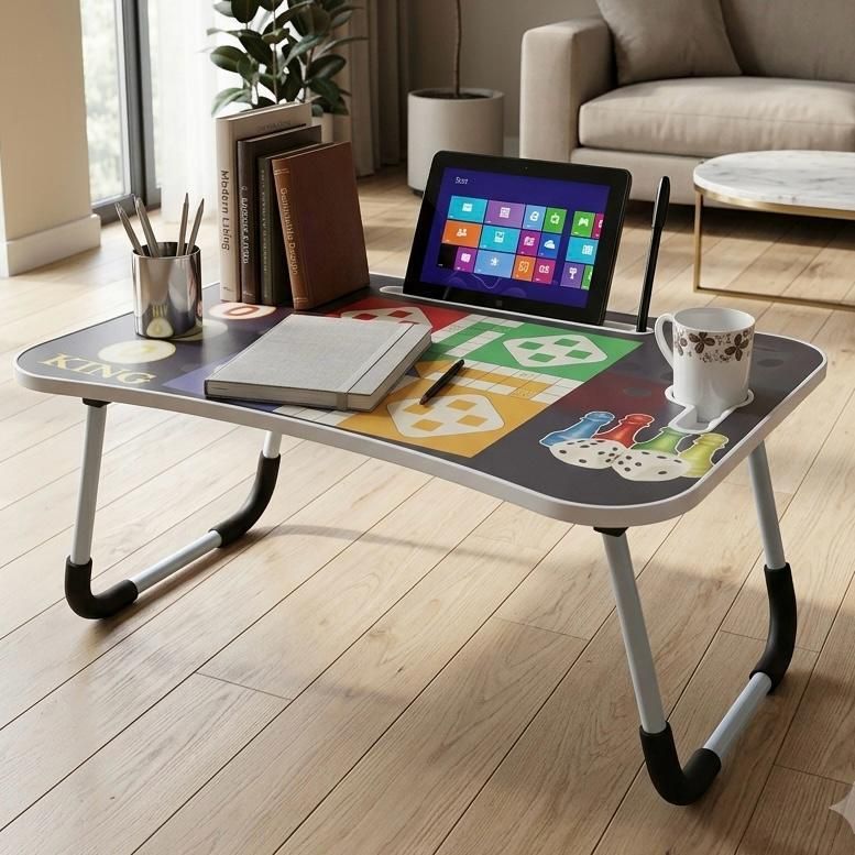 wifty study and portable wood kids writing table Wood Portable Laptop Table-picture-31