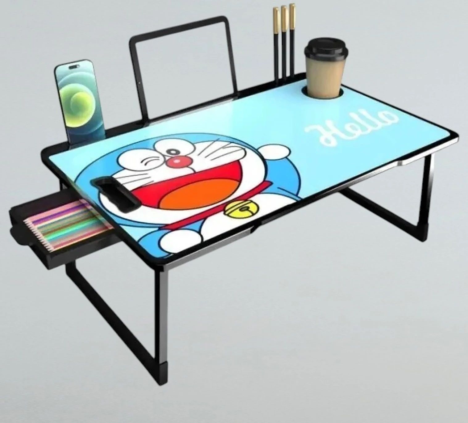 m and m enterprise STUDY TABLE Wood Portable Laptop Table-picture-24