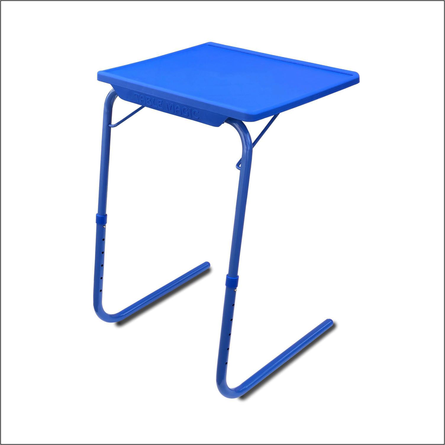 Multipurpose Regular Sapphire Blue Metal Portable Laptop Table-image-40