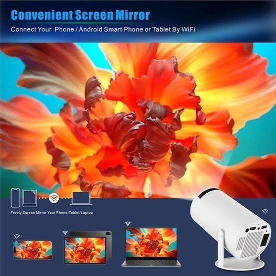 IMMUTABLE Portable Mini Projector, 4K 1080 HD Full UYDYUDE122 2100 lm LED Corded & Cordless Mobiles Portable Projector-image-45