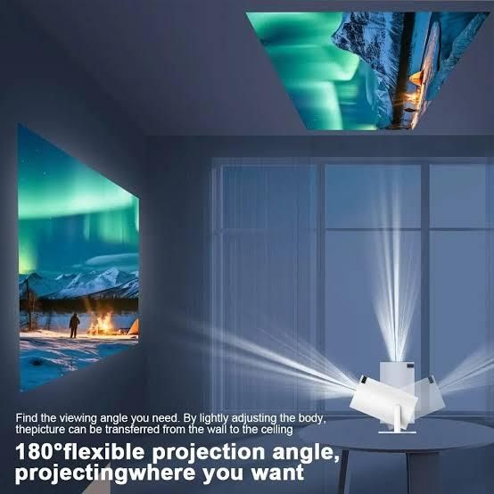 ENMORA 2100 lm LED Corded & Cordless Mobiles Portable Projector-image-48