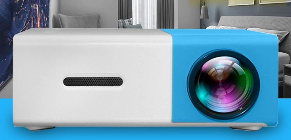 ASTOUND YG300 Projectors LCD 1080P LED Projector 400 lm LED Corded & Cordless Mobiles Portable Projector-picture-41