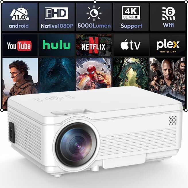 IBS 2000 Lumens LED Video Portable LCD Projector For Home Cinema AV USB HDMI VGA 3D LED Beamer (5000 lm) Portable Projector-image-27