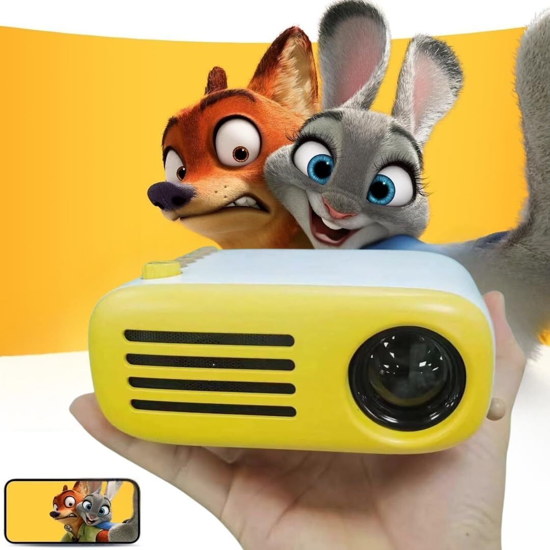 TONZO 1000 lm LCD Corded Portable Projector