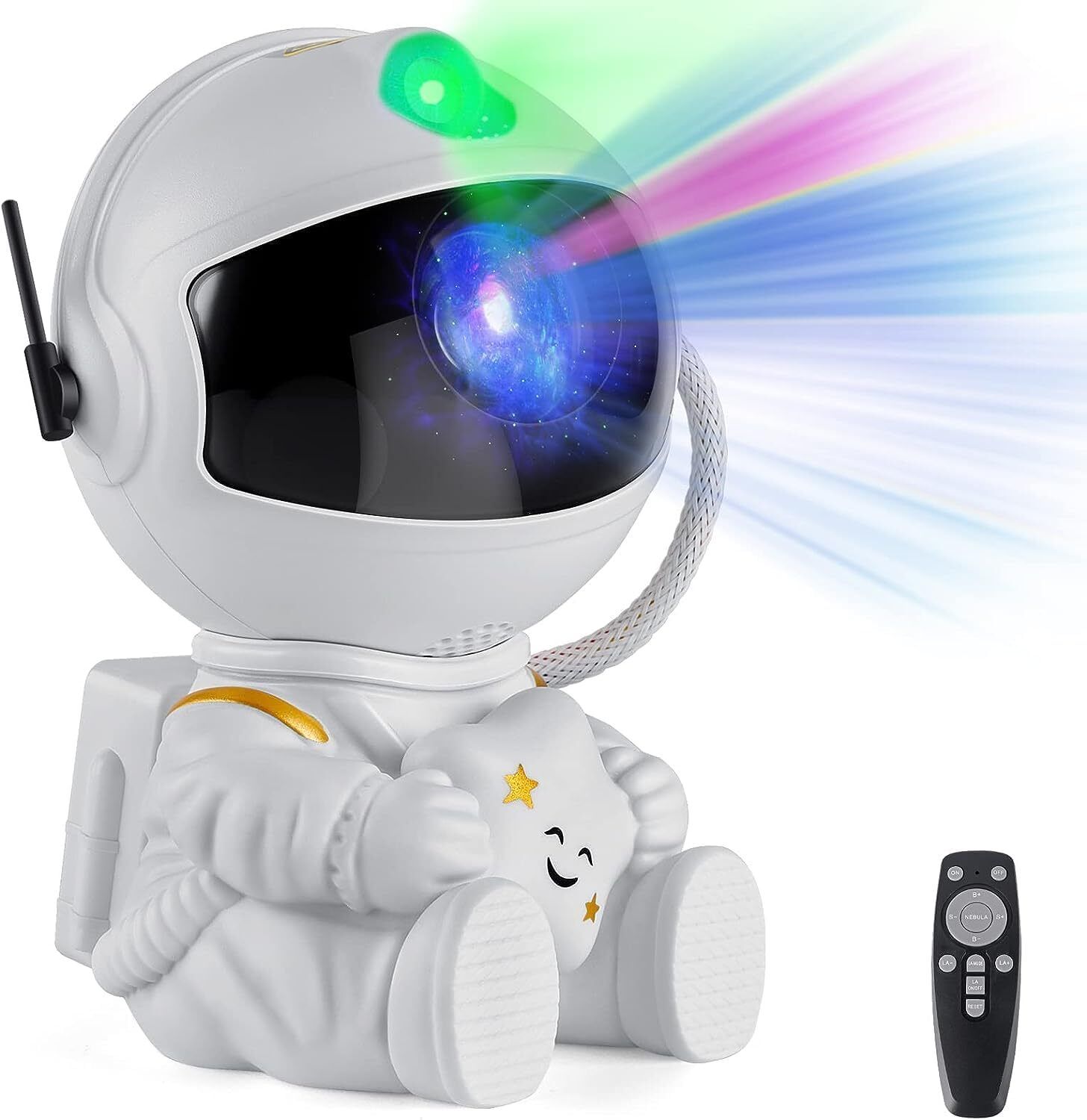 BeFunky Astronaut Projector, Star Projector Galaxy Light, Night Light for Kids 600 lm LED Cordless Portable Projector-image-22