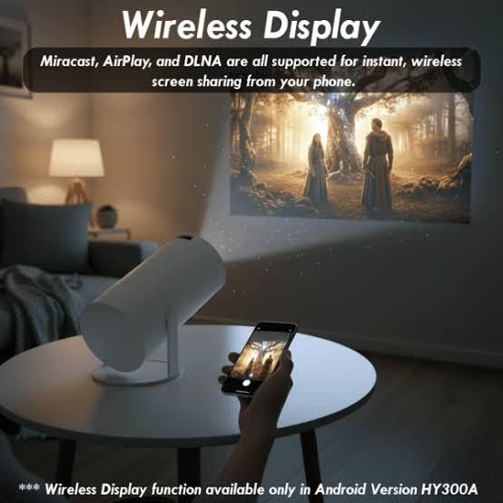 ENMORA 2100 lm LED Corded & Cordless Mobiles Portable Projector-picture-10