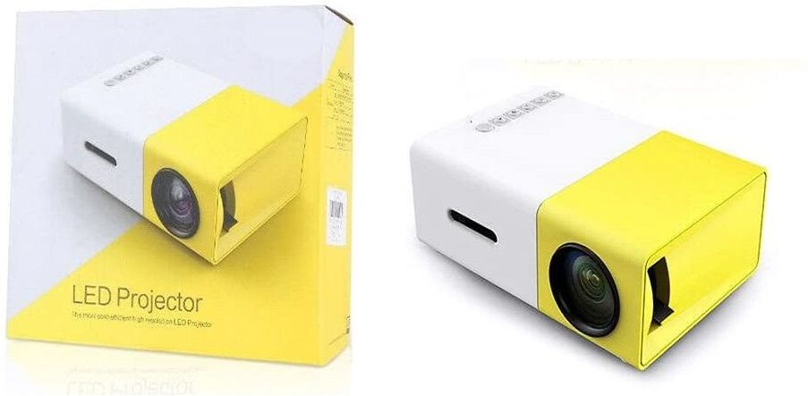 ASTOUND Movie Video Pocket Projector LED 1080P-400 Lumens 400 lm LED Corded & Cordless Portable Projector-picture-26