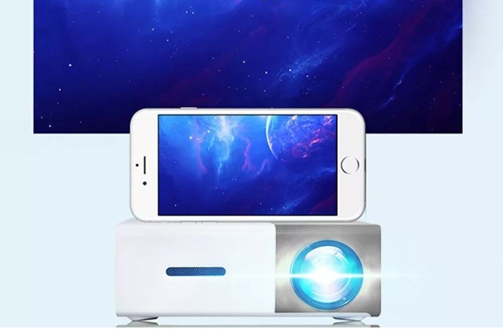 ASTOUND Movie Projector Pocket Projector LED 1080P-400 Lumens 400 lm LED Corded & Cordless Mobiles Portable Projector-picture-35