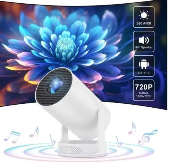 IMMUTABLE Portable Mini Projector, 4K 1080 HD Full UYDYUDE73 2100 lm LED Corded & Cordless Mobiles Portable Projector-image-34