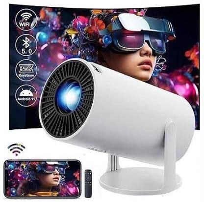 IMMUTABLE Portable Mini Projector, 4K 1080 HD Full UYDYUDE46 2100 lm LED Corded & Cordless Mobiles Portable Projector-image-42