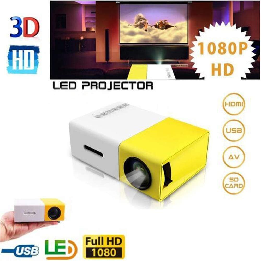 ASTOUND 400 lm LED Corded & Cordless Portable Projector-image-12