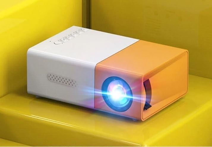ASTOUND Outdoor Movie 1080P LED Pocket Video Projector 400 lm LED Corded & Cordless Mobiles Portable Projector-image-45