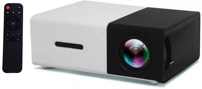 ASTOUND Entertainment 1080P LED Pocket Video Projector 400 lm LED Corded & Cordless Portable Projector-image-41
