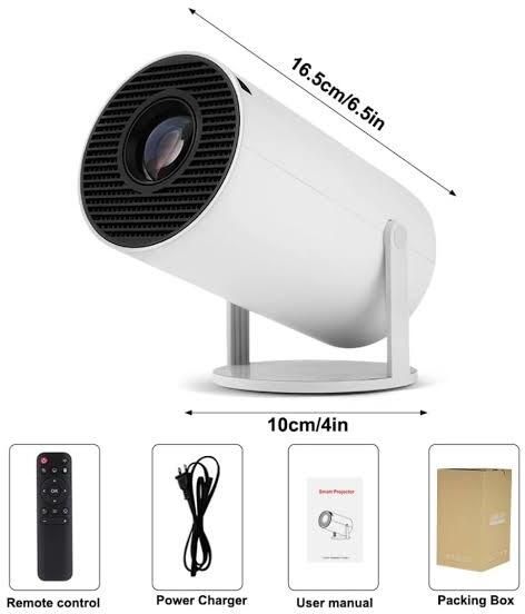 IMMUTABLE Portable Mini Projector, 4K 1080 HD Full UYDYUDE123 2100 lm LED Corded & Cordless Mobiles Portable Projector-image-46