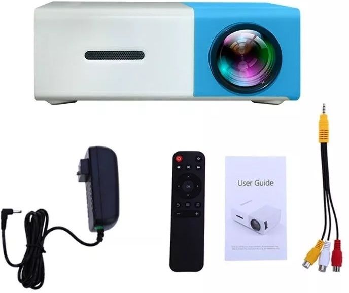 VOLTegIC Party Game LCD Low Power Projector for Kids 400 lm LED Corded & Cordless Mobiles Portable Projector-image-38