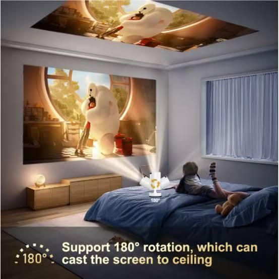 ENMORA 2100 lm LED Corded & Cordless Mobiles Portable Projector-image-39