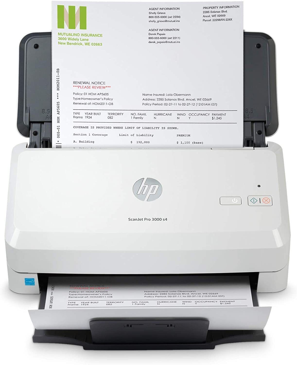 HP 3000 s4 ScanJet Pro 3000 s4 Scanner