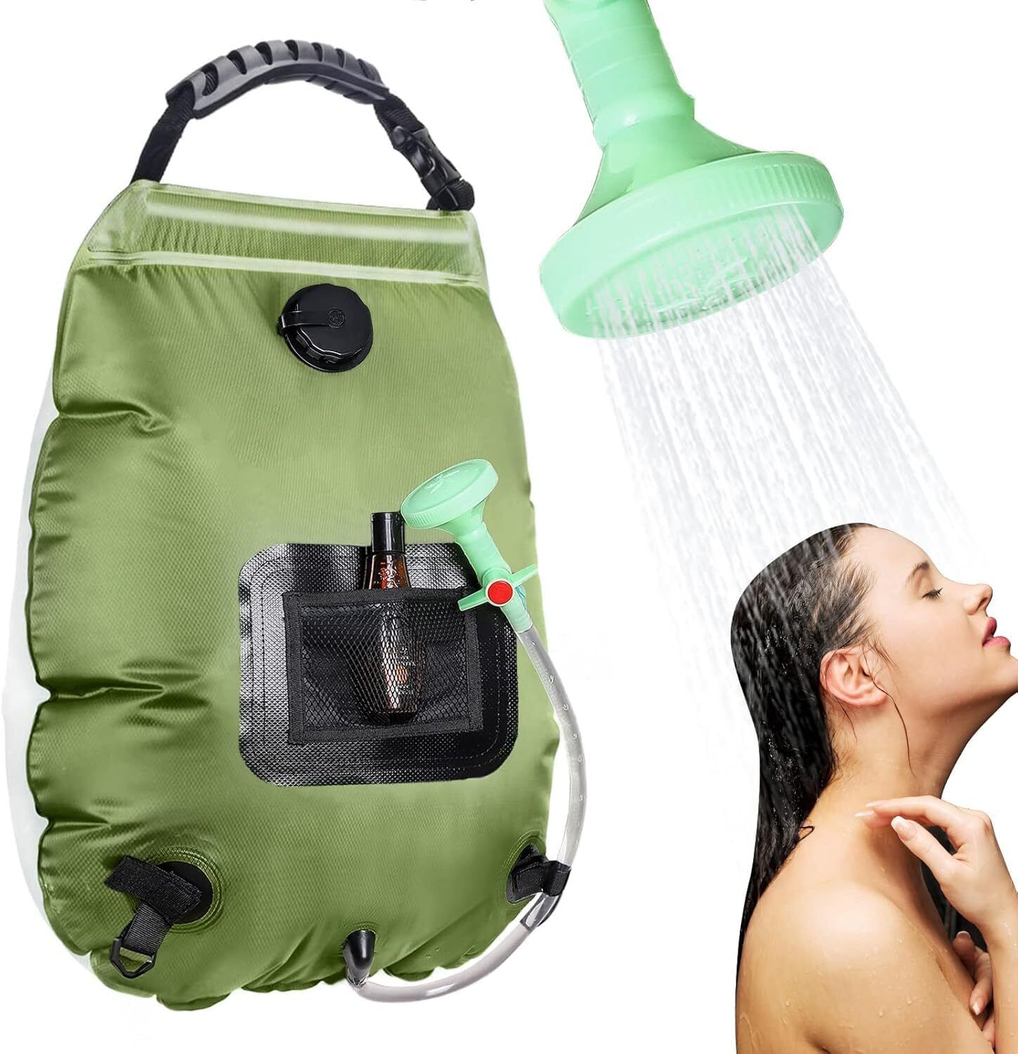 Solar Powered Portable Shower