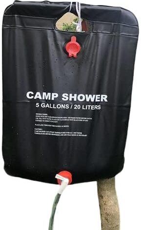 Solar Powered Portable Shower