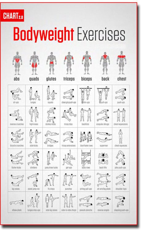Wall Poster Motivational Bodyweight Workout and Exercises Illustrations Bodybuilding Gym Posters HD Quality Posters for Home, Office, Room, Gym Wall Multicolor Paper Print-image-6