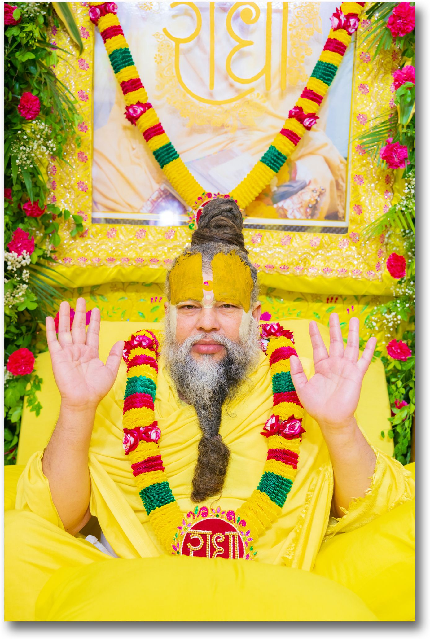 Premanand Maharaj ji Poster for Home Decor | HD Poster for Room, Living Room, Bedroom, Mandir Room | Unframed | Walls Poster Vinyl Print Multicolored Poster Rolled in Safety tube.(Safe Delivery, No Fold Marks) Vinyl-image-39