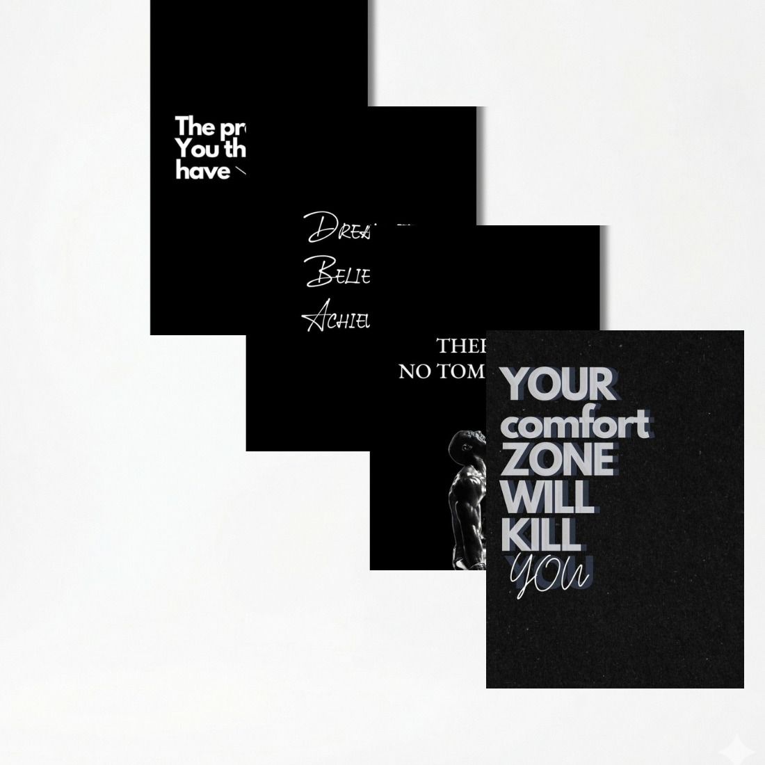 Wall Poster For Home Décor | A4 Size Pack Of 4 Poster, 8.3x11.7 Inch each & 400gsm Premium Paper. Poster For Study Room or Living Room & Office, Without Frame. Paper Print-image-21