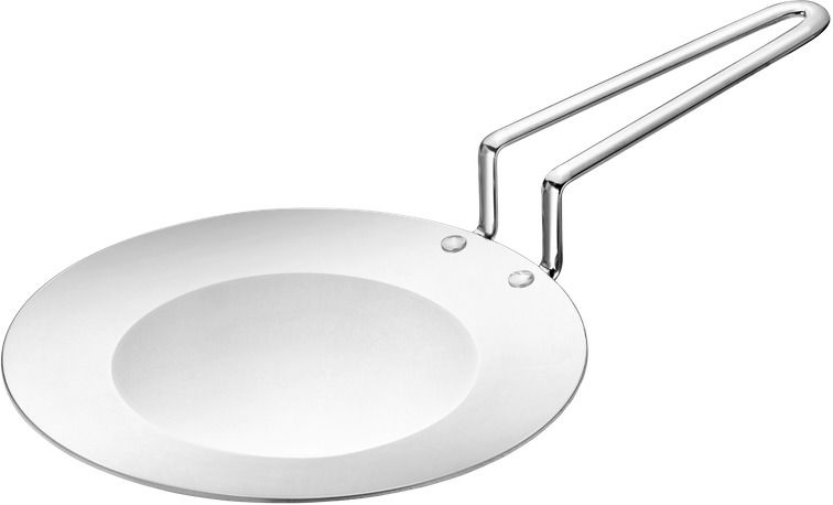 Classic Stainless Steel Roti Tawa | Induction & Gas Compatible Tawa 28 cm diameter-image-40