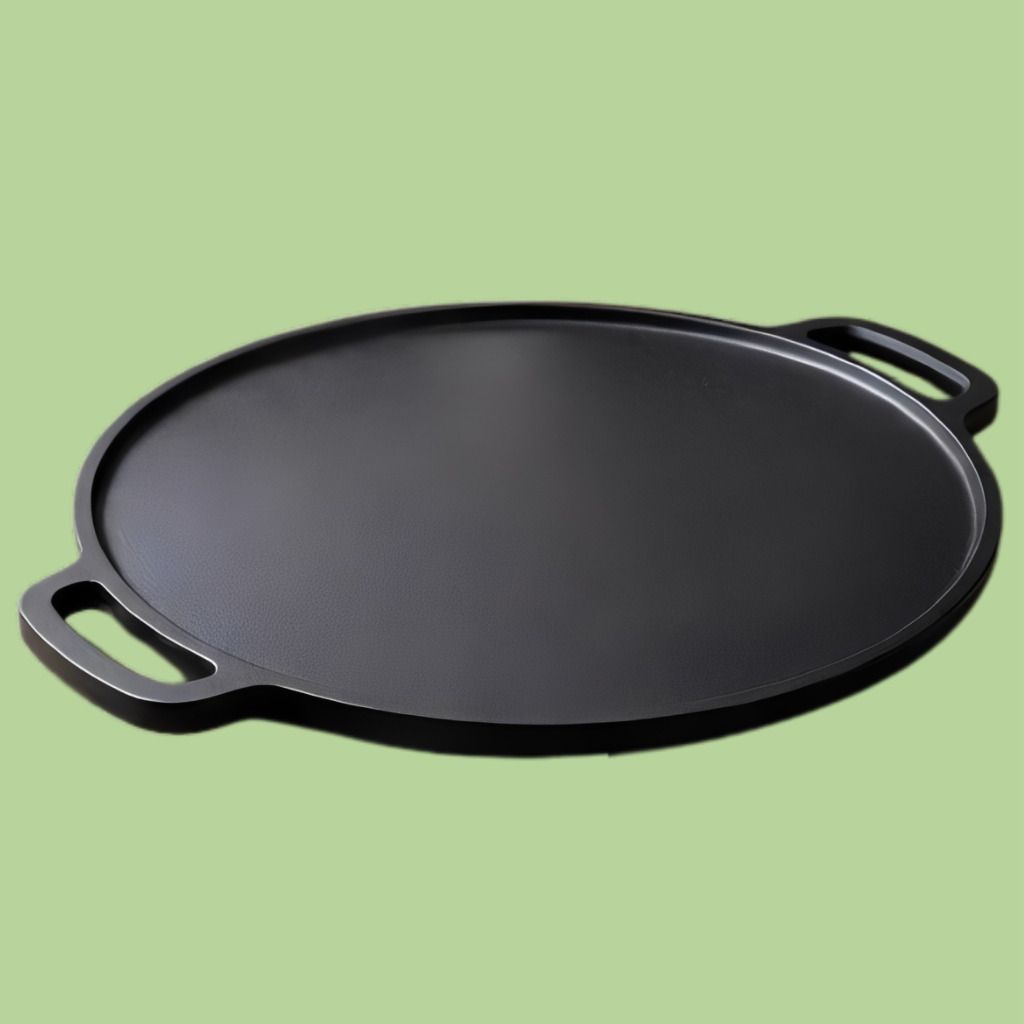 velvora Elite Premium Round Flat Cooking Surface Tawa 30 cm diameter with Lid-picture-34