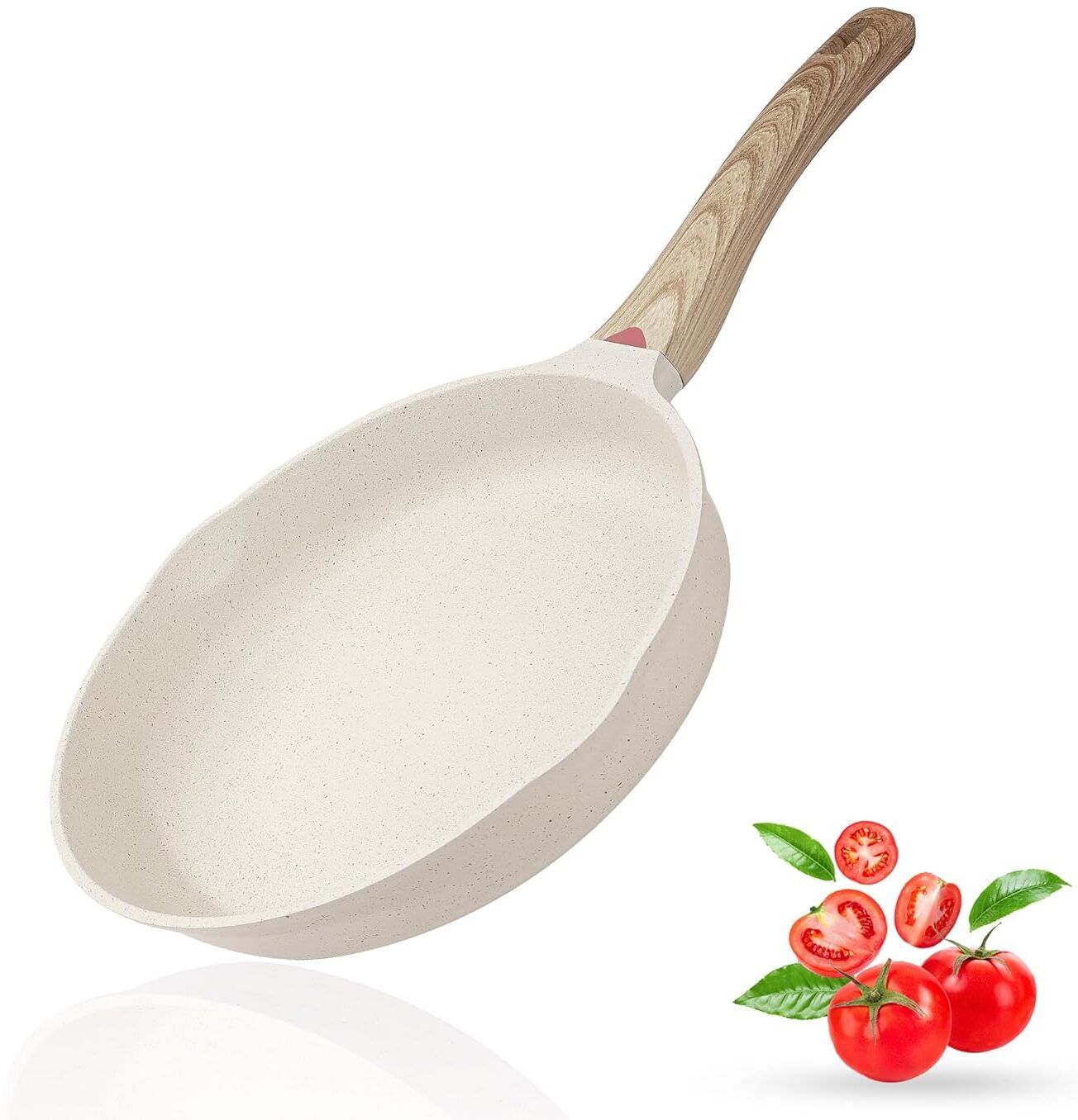 gvnd Ceramic Non-Stick Fry Pan with Handle | Scratch Resistant, Easy Clean Tawa-Style Fry Pan 20 cm diameter 1.1 L capacity-picture-9