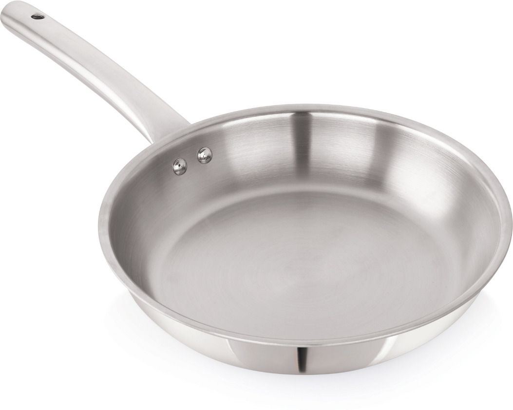 ® Platina-WL 24cm Triply Steel Frying Pan Fry Pan 24 cm diameter 1.5 L capacity-image-48