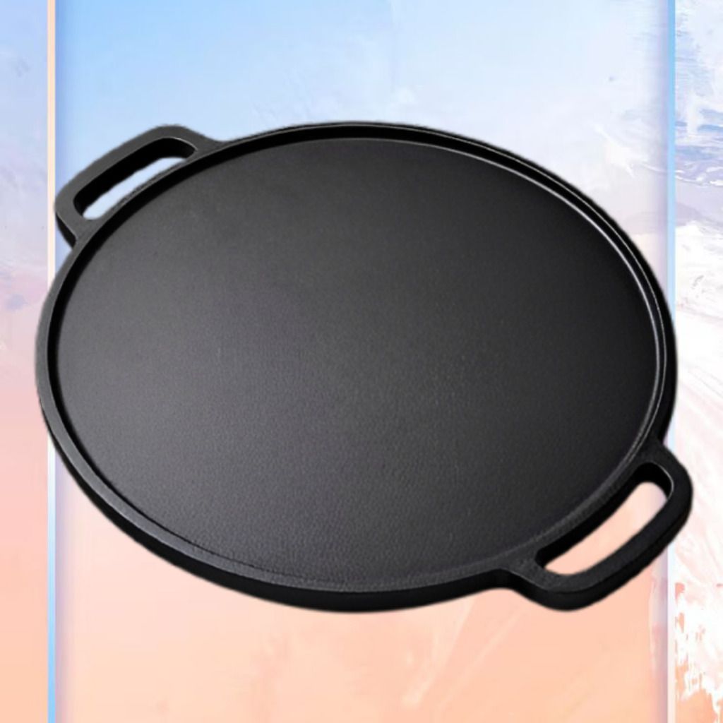 Premium Round Tawa with Wide Heat Distribution Surface Tawa 30 cm diameter with Lid-image-17