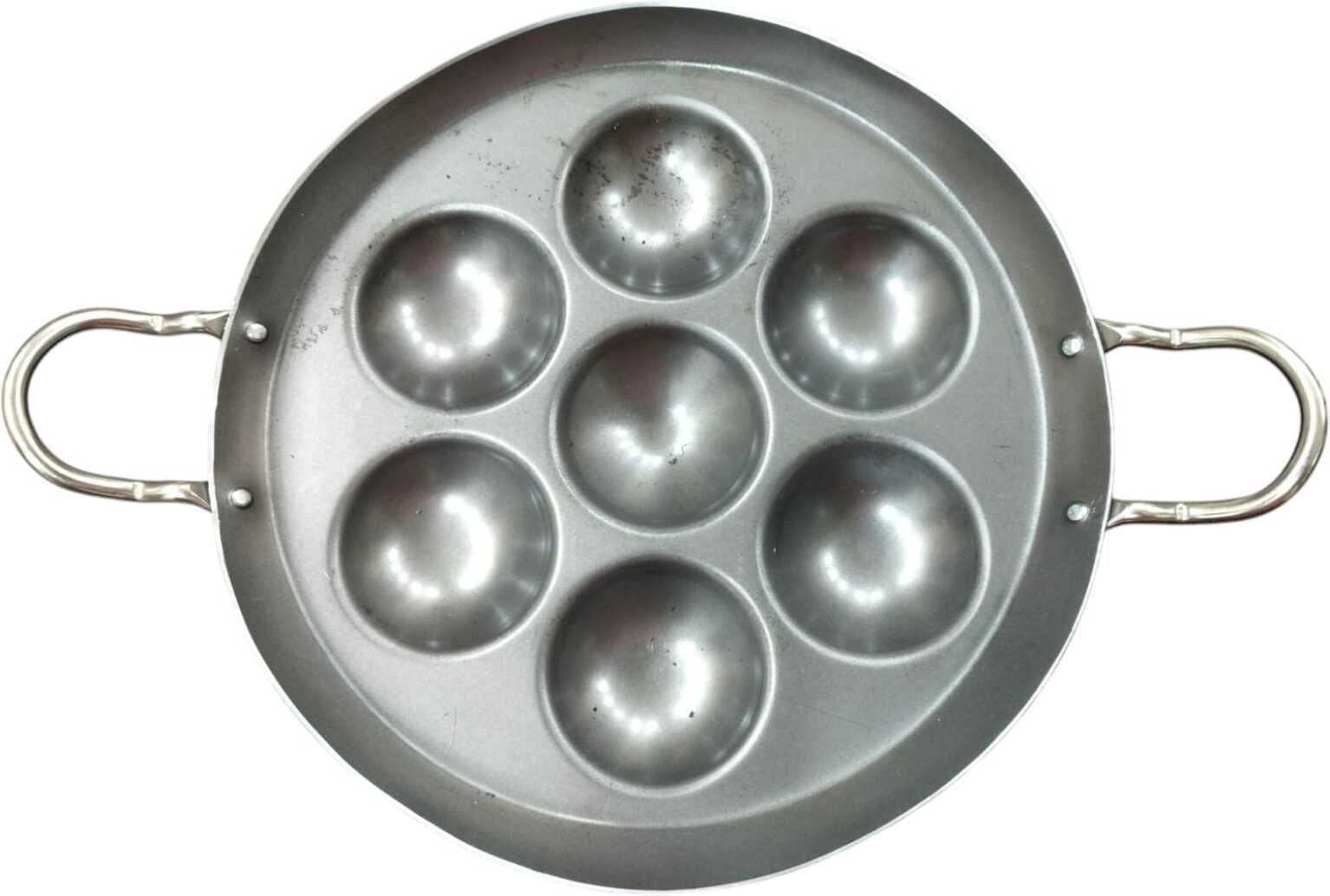 shri shyam APPA MAKER WITH SS STEEL HANDLE Appachatty 0.5 L capacity 23 cm diameter-picture-23