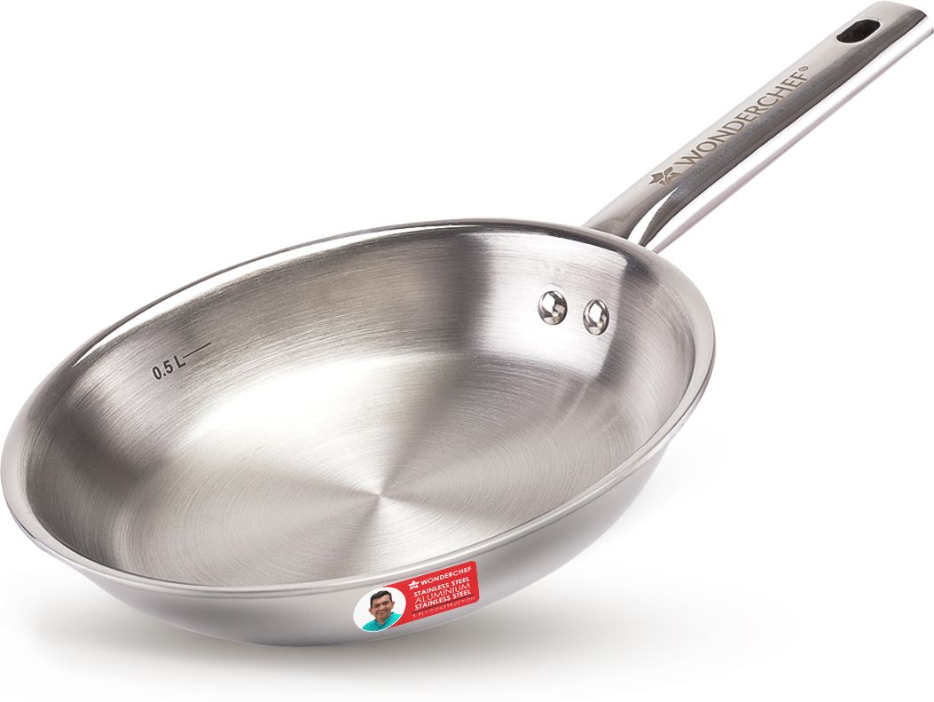 Stella Tri-Ply Fry Pan 20 cm diameter 1 L capacity-image-41