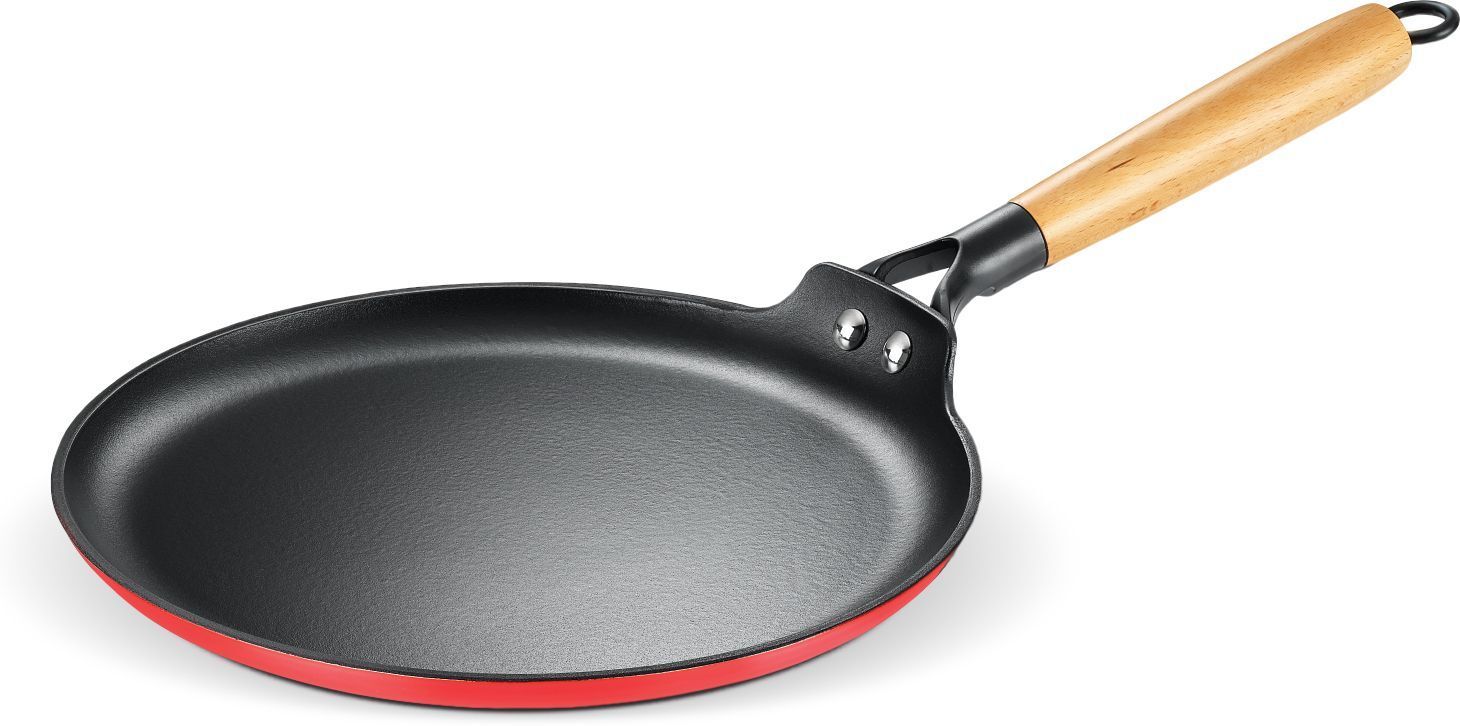 prestige Castlite Enamel Coated | High Heat Retention | Rust Proof | Stay-Cool Handle Tawa 28 cm diameter-picture-7