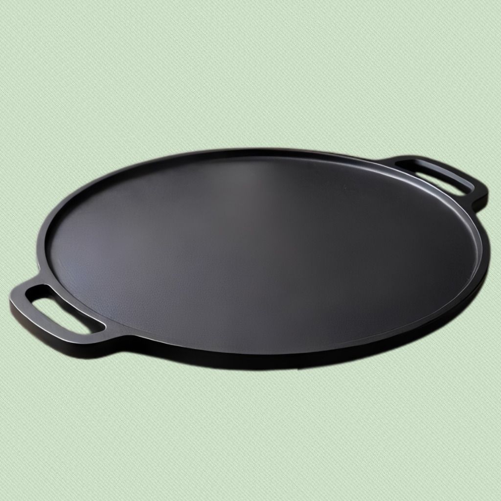 Premium Round Flat Kitchen Plate for Daily Performance Tawa 30 cm diameter with Lid-image-47