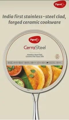 pigeon cerrasteel ceramic flat tawa Tawa 27 cm diameter-picture-8